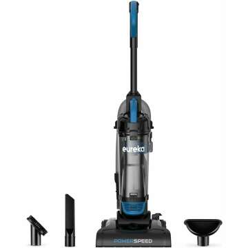 Eureka PowerSpeed Upright Vacuum Cleaner - Lightweight & Powerful