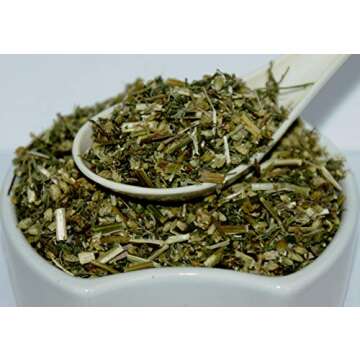 Yarrow Herb Tea (Millefolii Herba - Achillea millefolium L.) - Health Embassy - 100% Natural (50g)