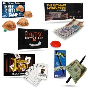 Ultimate Magic Kit for Teens & Adults - Experience Jaw-Dropping Street Magic