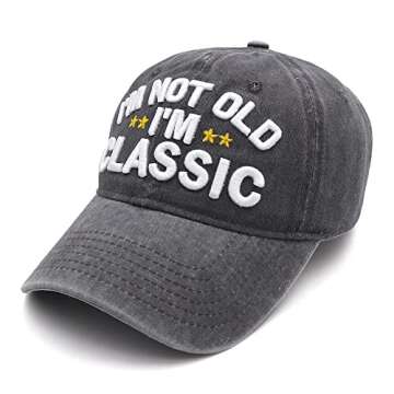 Funny Father's Day Retirement Gift - I'm Not Old Hat