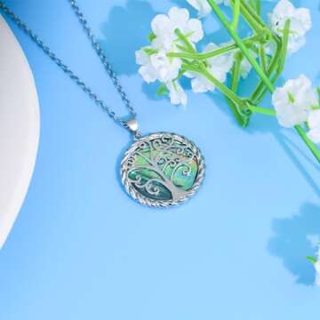 Tree of Life Necklace for Grandma - SmileBelle