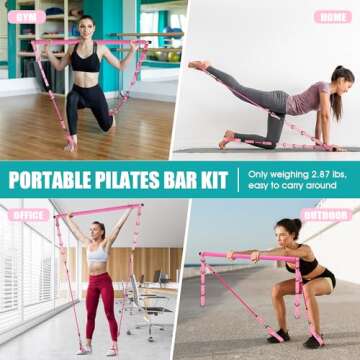 Pilates Bar Kit for Effective Leg Workouts