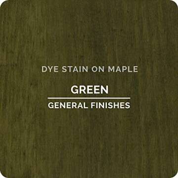 General Finishes Water Based Dye, 1 Quart, Green