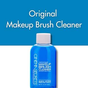 Cinema Secrets Professional Makeup Brush Cleaner Kit, 2 fl oz, Vanilla