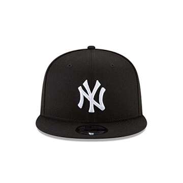 New Era New York Yankees mens Basic Black and White 9FIFTY Snapback 950