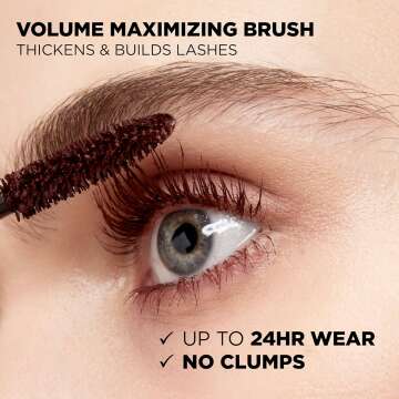 Deep Burgundy Voluminous Original Mascara by L'Oreal