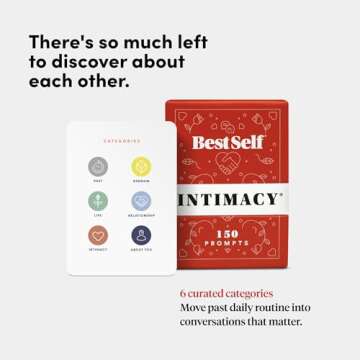 BestSelf Intimacy Deck - 150 Cards for Couples