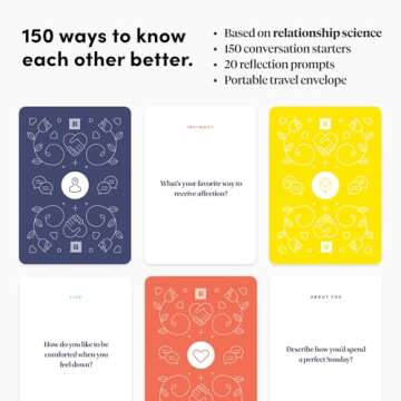 BestSelf Intimacy Deck - 150 Cards for Couples