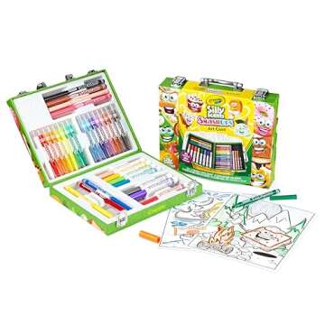 Crayola Silly Scents Mini Inspiration Art Case Coloring Set, Gift for Kids Age 4+