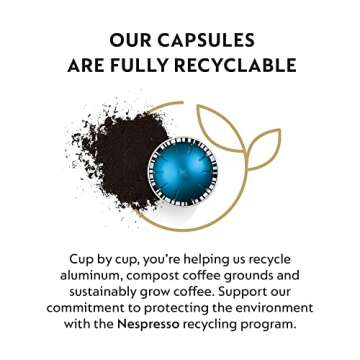 Nespresso Capsules VertuoLine, Variety Pack, Medium and Dark Roast Coffee, 10 Count (Pack of 3) Coffee Pods, Brews 7.8 oz