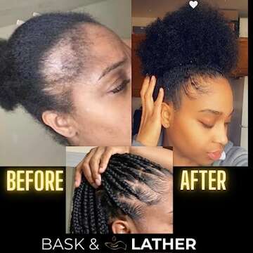 Hair Growth Oil - BASK & LATHER for Thick Hair