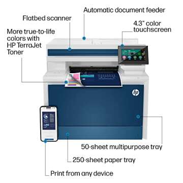 HP Color LaserJet Pro MFP 4301fdw All-in-One Printer