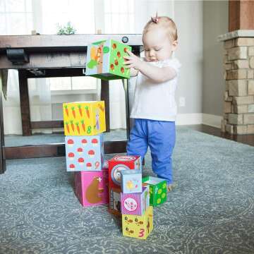 Woodland Stacking Cubes