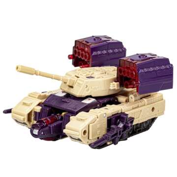 Transformers Toys Legacy Evolution Leader Blitzwing Toy, 7-inch, Action Figure for Boys and Girls Ages 8 and Up