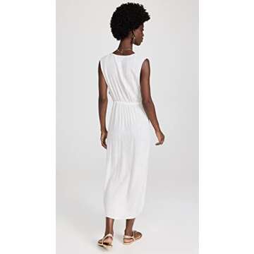 L*Space Women's Down The Line Cover Up, Cream, Off White, M