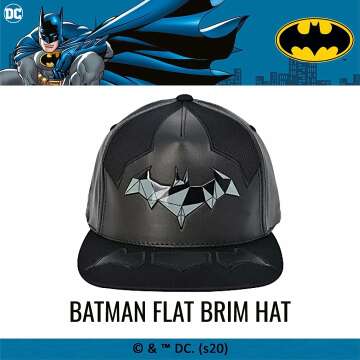 Batman Snapback Hat - Women’s DC Comics Adjustable Cap