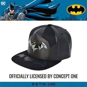 Batman Snapback Hat - Women’s DC Comics Adjustable Cap