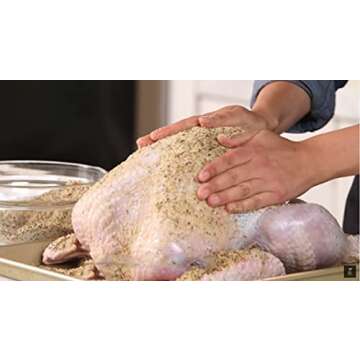 2 Huge Turkey Brining Bags - Double Zippers Seal Brine Bags - 26"×22" Extra Large Brine Bag-Heavier Duty Materials - BPA Free