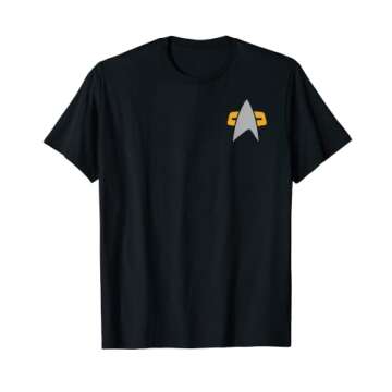 Star Trek DS9 Delta Pocket Badge 2D T-Shirt