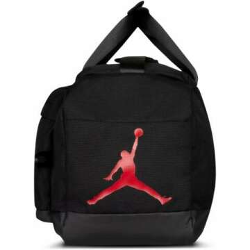 Nike Jordan Air Duffel Gym Duffel bag (Black)