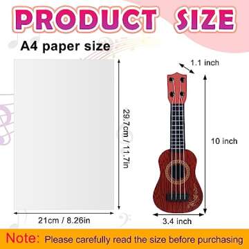 3 Pcs Toy Ukulele Guitar for Kids Mini Ukulele Kids Toy Classical Ukulele Guitar Musical Instrument Kids Toy Guitar Baby Kids Cute Guitar Developmental Educational Toy (Classic Style)