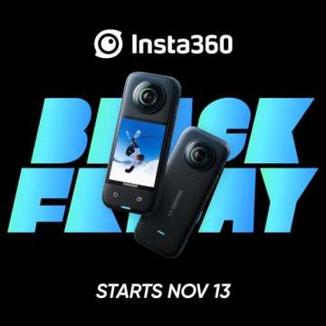 Insta360 X3 Motorcycle Kit- Waterproof 360 Action Camera with 1/2" 48MP Sensors, 5.7K Active HDR Video, 72MP 360 Photo, 4K Single-Lens, 60fps Me Mode, Stabilization, 2.29" Touchscreen, AI Editing