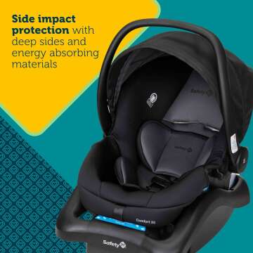 Safety 1ˢᵗ® Comfort 35 Infant Car Seat, Pink Streak