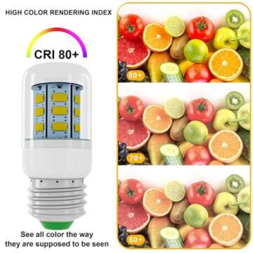 LED Refrigerator Bulb Replacement - 2 PCS - Sigely KEI D34L