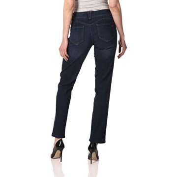 Democracy Women's Indigo Straight Leg Jean Size 14