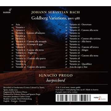 Johann Sebastian Bach: Goldberg Variations