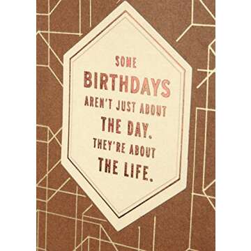 Hallmark Birthday Card for Men - Celebrate Today!