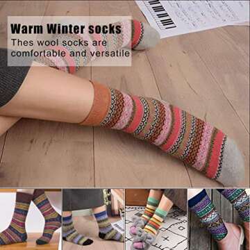 FYC Cozy Women Socks - Warm Winter Gifts