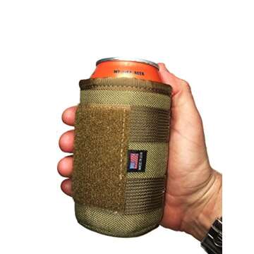 The American Made Military Tactical Coyote Brown Multicam Beer/Beverage Cooler (Stay Frosty) By Empire Tactical USA