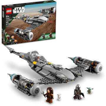 LEGO Star Wars N-1 Starfighter 75325 Set with GroguFigures