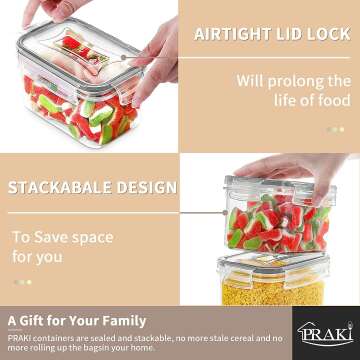 16-Pcs Airtight Food Containers