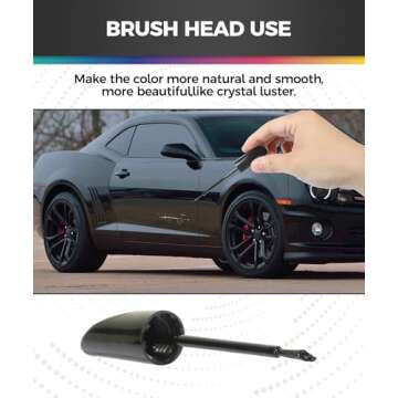 UBOG Car Paint Scratch Repair,Car Accessories Touch Up Paint for Cars,Touch Up Paint Pen,Car Scratch Repair,Car Touch Up Paint,Paint Chip Repair,Auto Touch Up Paint for Scratch Repair Various Cars (Black)