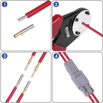 Deutsch Crimper Tool for Circular Connectors