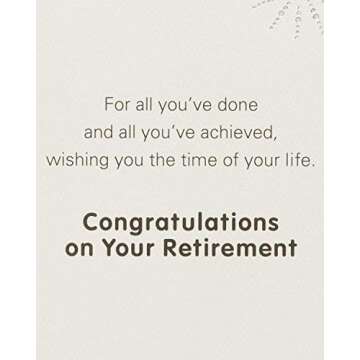 American Greetings Retirement Card - Time of Your Life