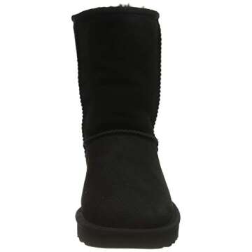 UGG Women's Classic Short Ii Boot, Black, 05