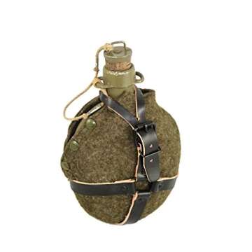 Czech Military Army Surplus M60 Aluminum Canteen Water Bottle Flask and Cover