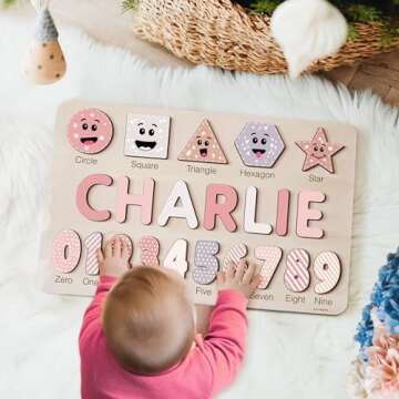 Unique Personalized Name Puzzle for Kids and Babies