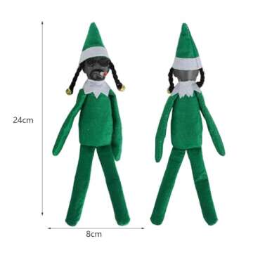 Christmas Elf Doll,Christmas Elf Doll Decoration, Handmade Elf Doll, Suitable for Family Holiday Party Decorations Gift