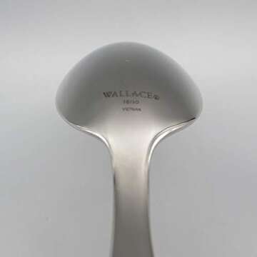 Wallace Napoleon Bee 18/10 Stainless Steel 53pc. Flatware Set