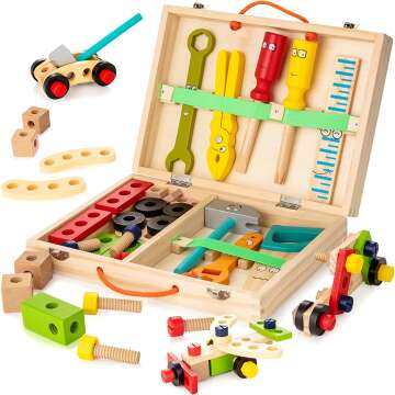 Kidwill Wooden Tool Kit