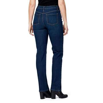 Gloria Vanderbilt Women's High Rise Tapered Jeans 14