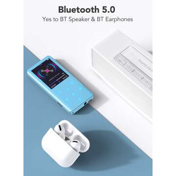 32GB MP3 Player with Bluetooth