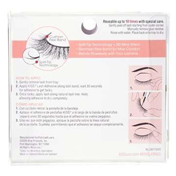 Kiss Lash Couture Naked Drama Lacey (Pack of 3)