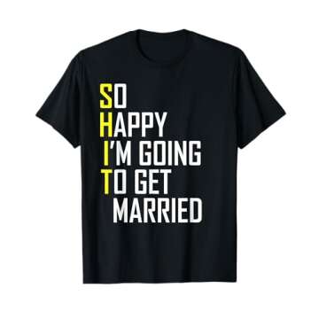 Funny Wedding Sarcastic Groom Bride Engagement Wedding T-Shirt