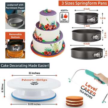 700PC Cake Decorating Kit