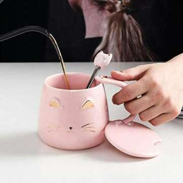 Cute Cat Ceramic Mug